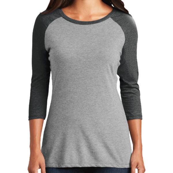 Women's Perfect Tri 3/4 Sleeve Raglan Thumbnail