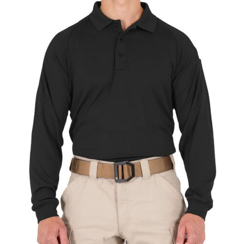 Men's Performance Long Sleeve Polo  Thumbnail