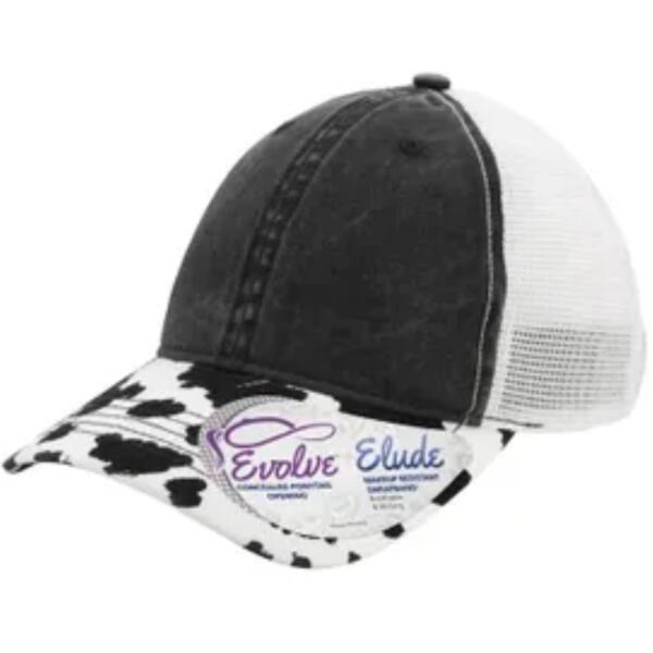 Women's Printed Bill with Mesh Back Cap Thumbnail