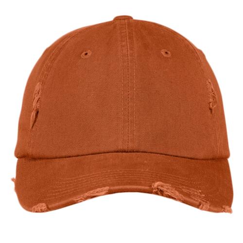 Distressed Cotton Twill Cap Thumbnail