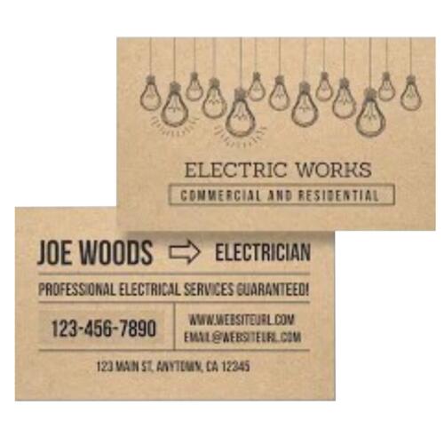 Business Cards - 18pt Premium Kraft Thumbnail