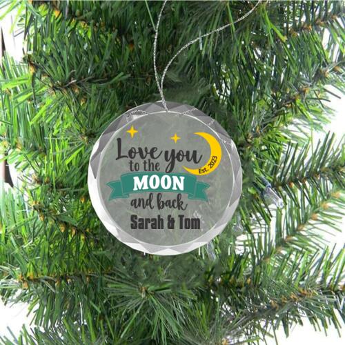 Love You to the Moon Ornament  Thumbnail