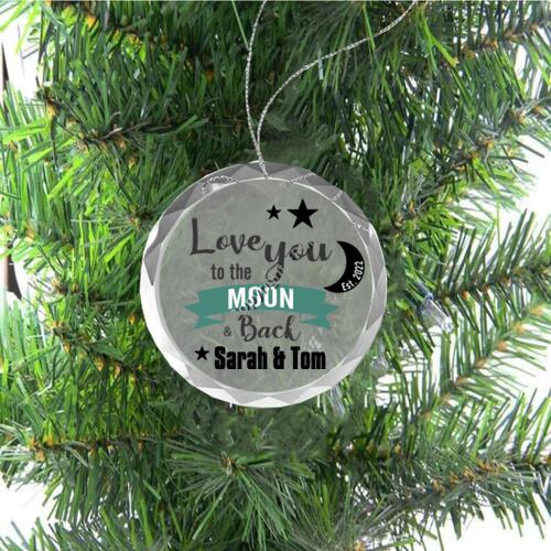 Love You to the Moon Ornament  Thumbnail
