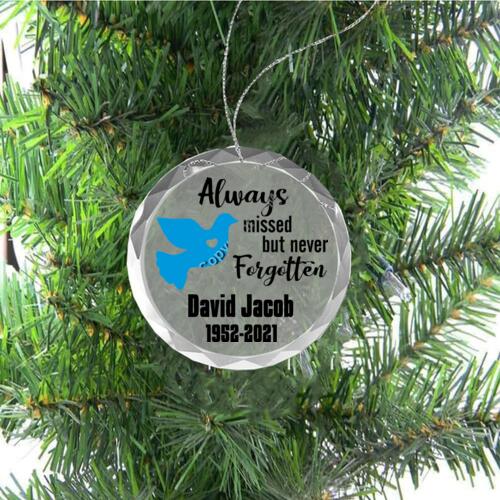 Always Missed but Never Forgotten Ornament  Thumbnail