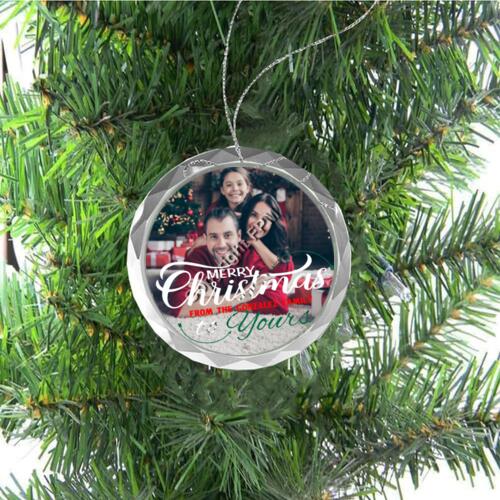 Merry Christmas Family Photo Ornament Thumbnail
