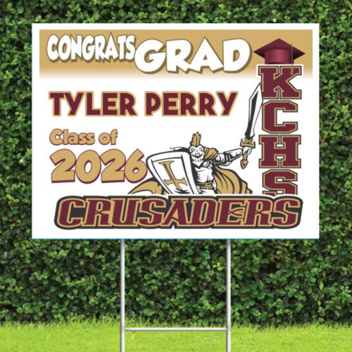 2026 Kings Christian Grad Sign Thumbnail