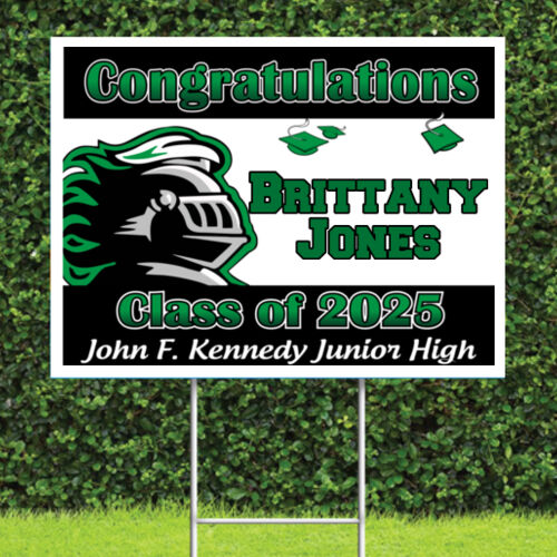 2025 JFK Junior High Grad Sign Thumbnail