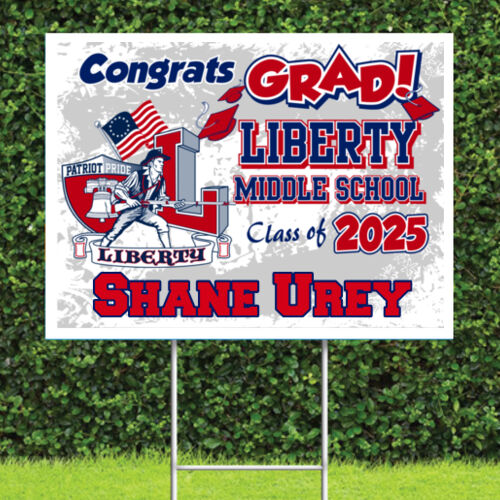 2025 Liberty Grad Sign Thumbnail