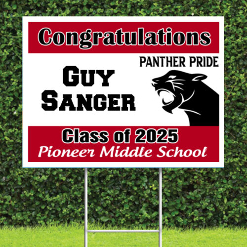 2025 Pioneer Grad Sign Thumbnail