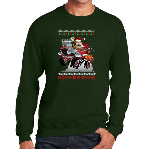 Hod Rod Santa Crew Neck Thumbnail