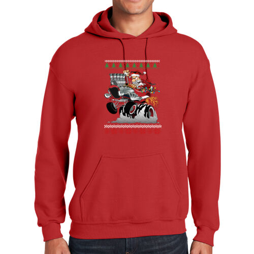 Hod Rod Santa Hoodie Thumbnail