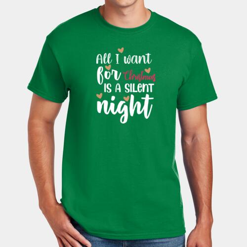 Silent Night Adult T-Shirt Thumbnail