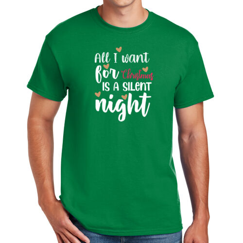 Silent Night Adult T-Shirt Thumbnail