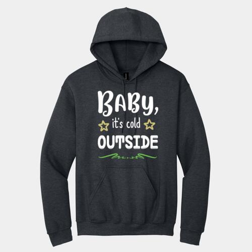 Cold Outside Adult Hoodie Thumbnail