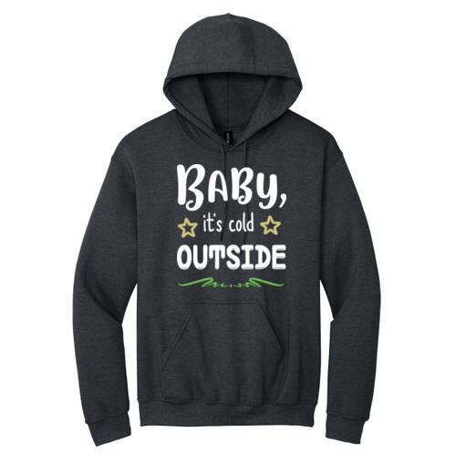 Cold Outside Adult Hoodie Thumbnail