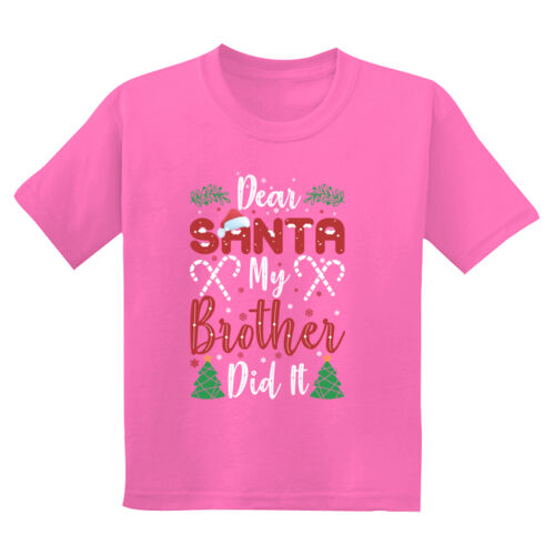 Dear Santa Youth T-Shirt Thumbnail