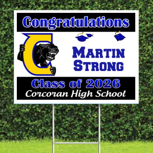 2026 Corcoran High School Grad Sign Thumbnail