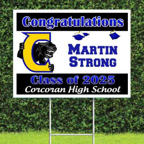 2025 Corcoran High School Grad Sign Thumbnail