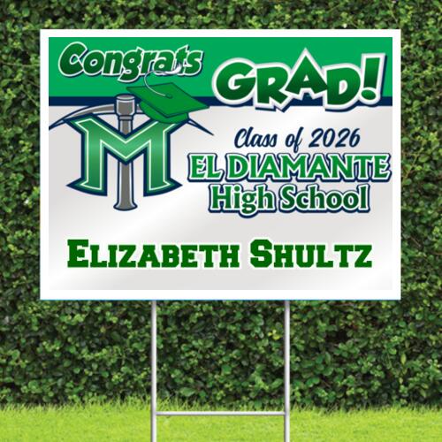 2026 El Diamante High Grad Sign Thumbnail