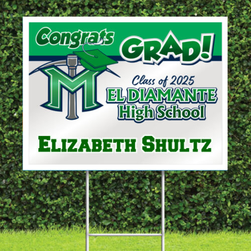 2025 El Diamante High Grad Sign Thumbnail