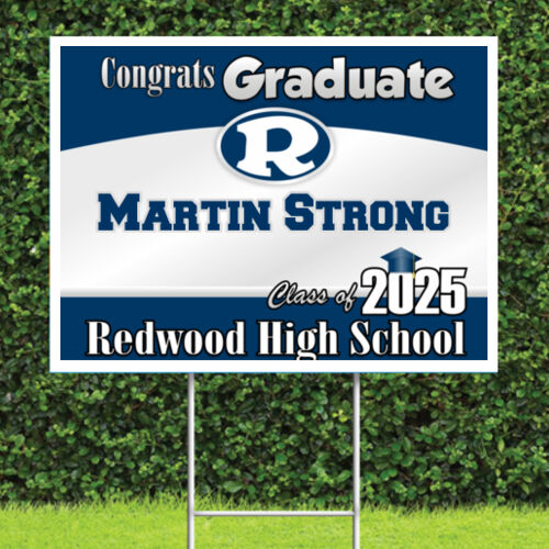 2025 Redwood High School Grad Sign Thumbnail