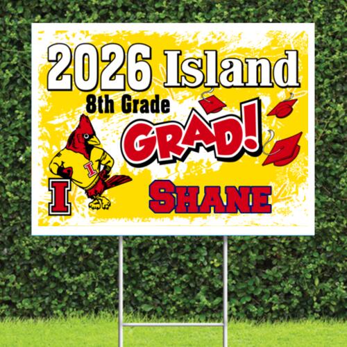 2026 Island School Grad Sign Thumbnail