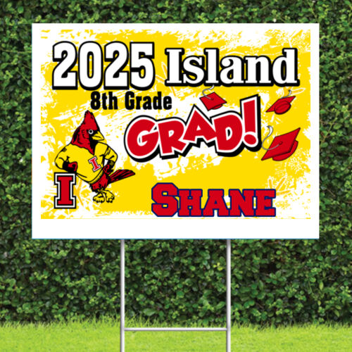 2025 Island School Grad Sign Thumbnail