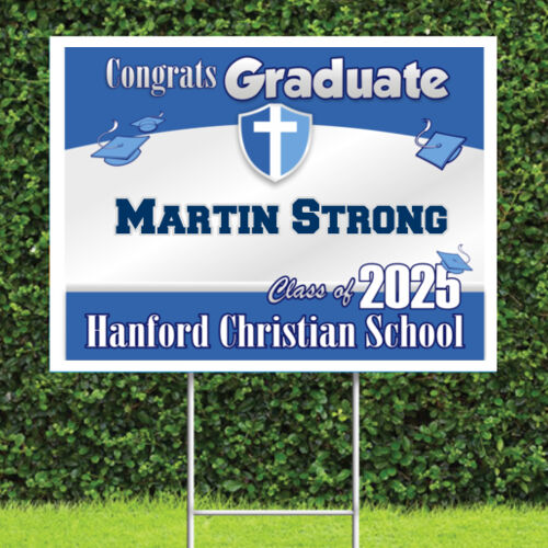 2025 Hanford Christian Grad Sign Thumbnail