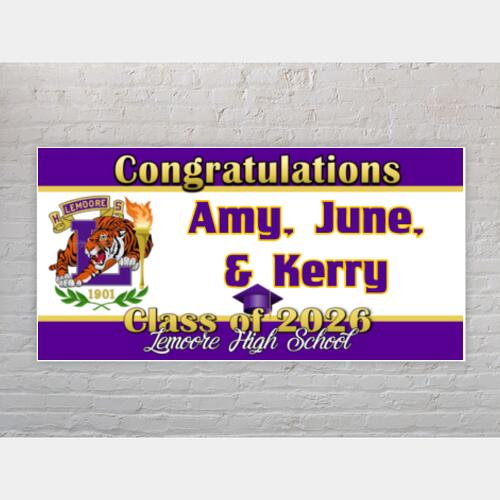 2026 Lemoore High 2x4 Banner Thumbnail