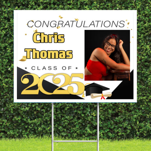 2025 Graduate - Picture Grad Sign Thumbnail