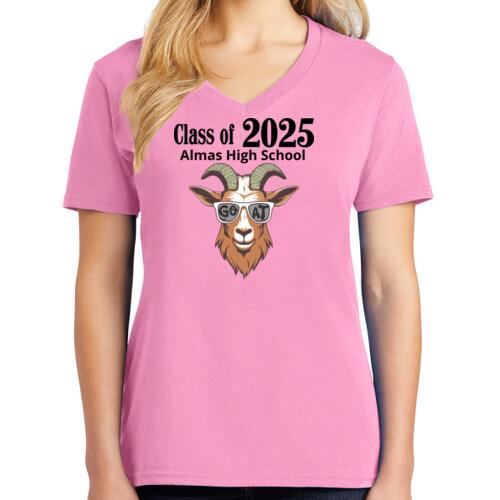 Class of 2025 Goat Ladies T-Shirt Thumbnail