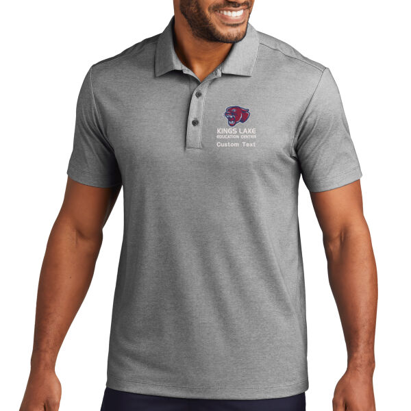 Kings Lake Unisex Polo - Fine Pique Blend Polo Thumbnail