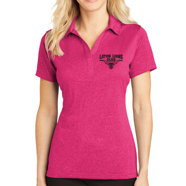 Laton Lions Club  - Women's Heather Contender Polo Thumbnail