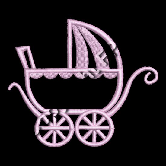 Baby Stroller Pink_3022 Thumbnail