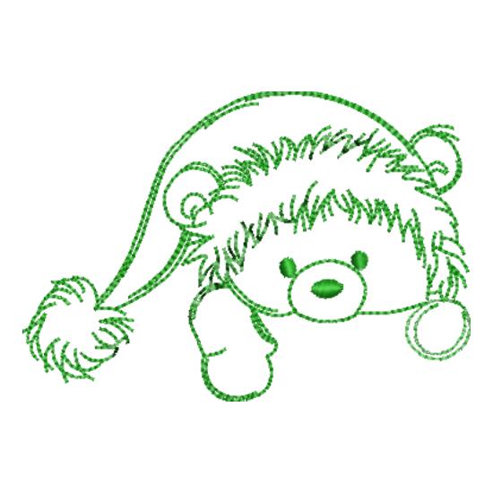 Christmas Bear_EMB3050 Thumbnail