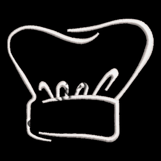 Chef Hat_EMB3034 Thumbnail
