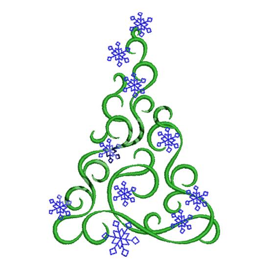 Modern Tree_EMB3058 Thumbnail