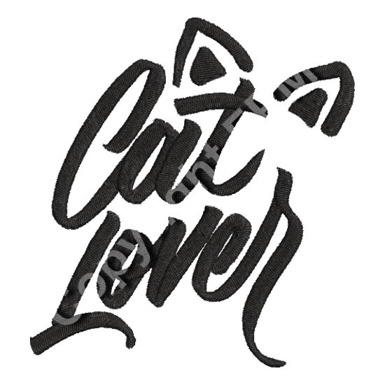 Cat Lover_EMB1605 Thumbnail