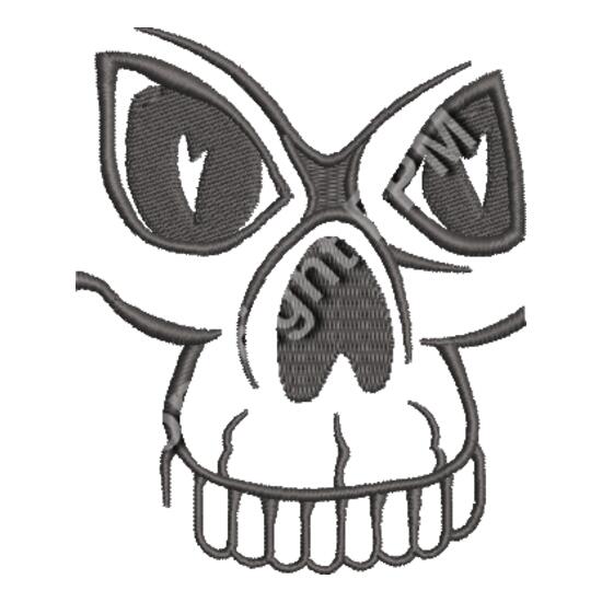 Skull Face_EMB1144 Thumbnail