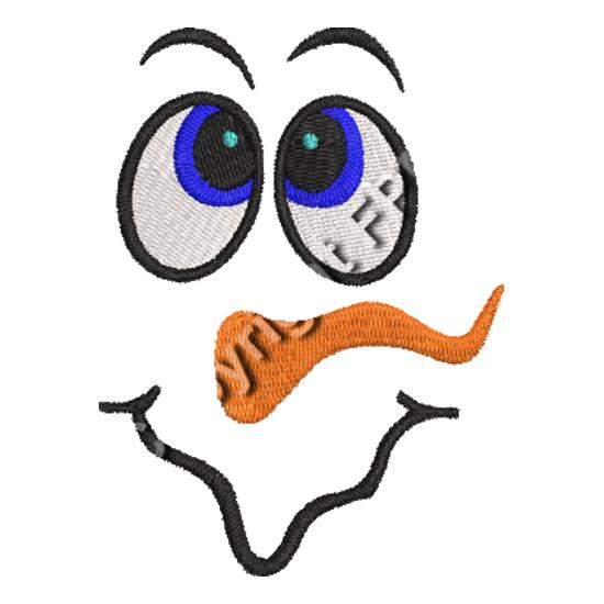 Snowman Face_EMB1629 Thumbnail