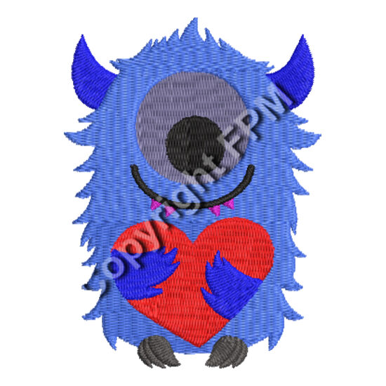 Love Monster_EMB1691 Thumbnail