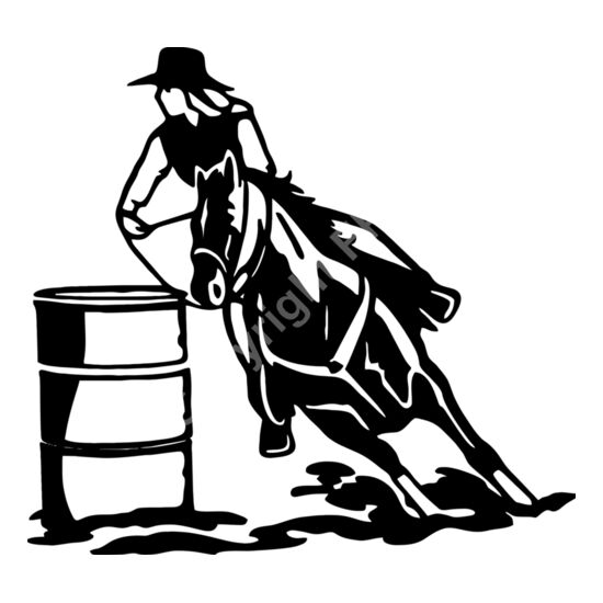 586 Barrel Racing Thumbnail
