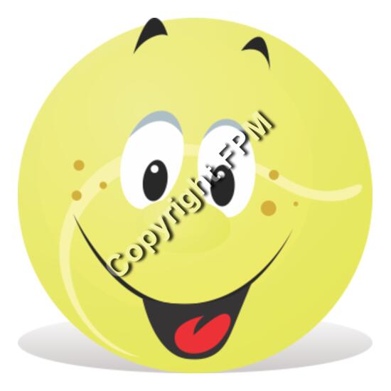 669 Cartoon Tennis Ball Thumbnail