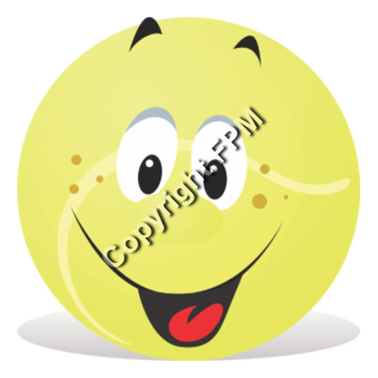 669 Cartoon Tennis Ball Thumbnail