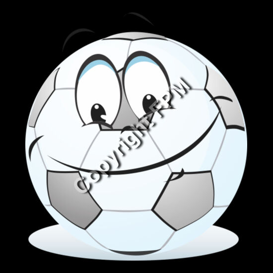 670 Cartoon Soccer Ball Thumbnail
