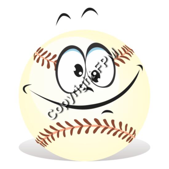 672 Cartoon Baseball Thumbnail