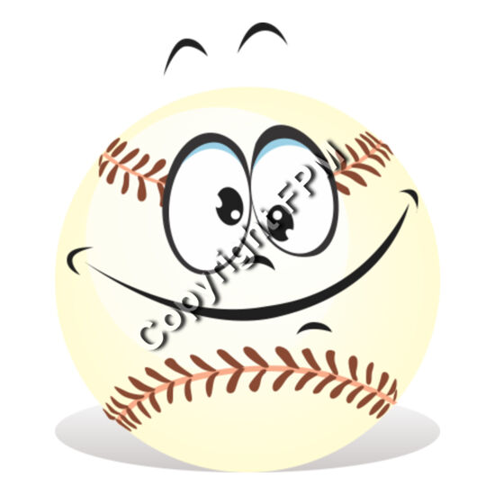 672 Cartoon Baseball Thumbnail