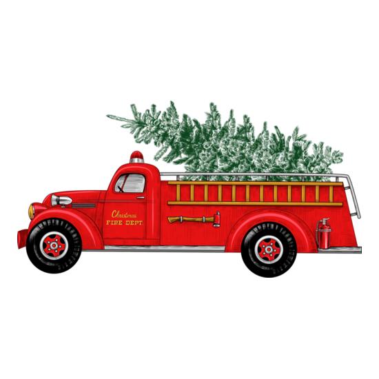666 Christmas Fire Truck Thumbnail