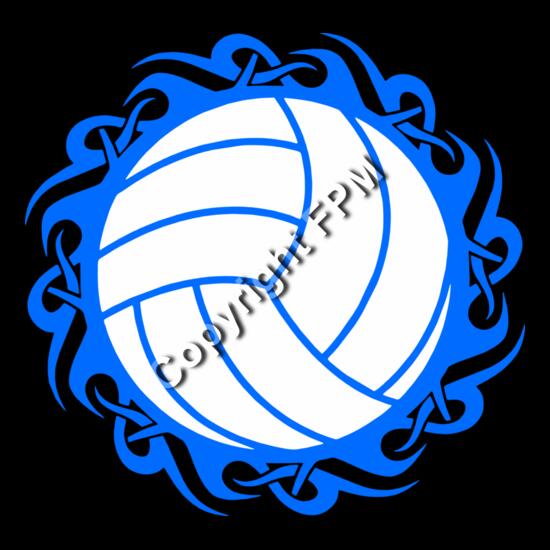1051 Volleyball Tribal Thumbnail