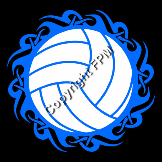 1051 Volleyball Tribal Thumbnail